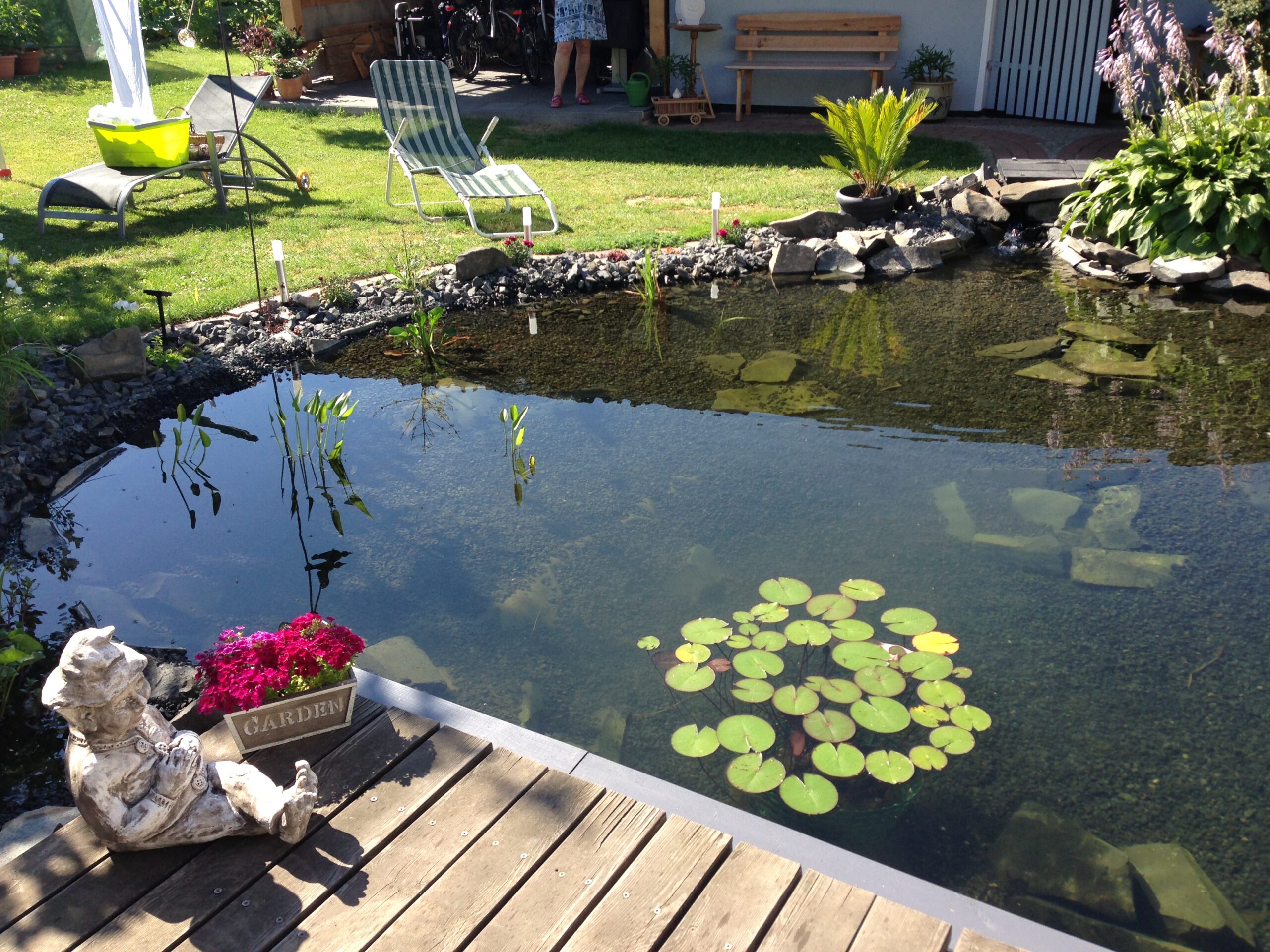 Teicharbeiten Grün und Stein Gartengestaltung in Melsungen